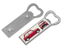 Mini Red Hot LE 1988 Bottle Opener Fridge Magnet